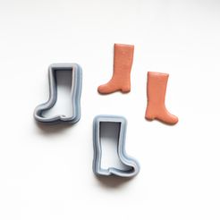 DSC03382.jpg STL file Boot - Polymer Cutter (Clay Cutter)・3D printing idea to download, cristiandrei07