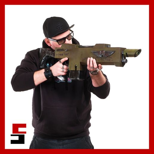 Lasgun Space Marine Prop Replica Boltgun