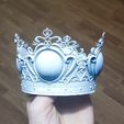 Crown.jpeg 3D Model of Princess Peach Crown for 3d printing, movie desing