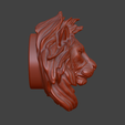 LION_12.png Lion Head Keyholder and wall decoration