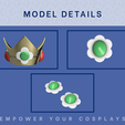 Listing-Graphics_8.png DAISY Accessories STL FILES [Super Mario Bros]