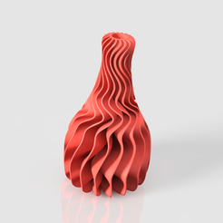 vase_render.png STL-Datei Twisted Vase kostenlos・3D-Drucker-Modell zum herunterladen