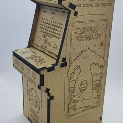 photo_2023-09-20_09-59-31-2.jpg 3D-Datei Space Invaders Arcade Sparschwein・Modell für 3D-Drucker zum Herunterladen