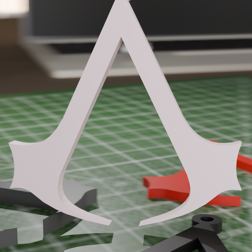 Assassin's Creed necklaces 3D model