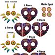 parts1.jpg Super Detailed Wearable Majora's Mask - For Cosplay or Display!