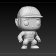 ZBrush 06_09_2020 18_27_04.png Free STL file funko pop VALENTINO ROSSI・Template to download and 3D print, IMPRESION3DCORDOBAA