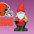 33c.png NFL  Cleveland Browns Football - American football - 3d Print