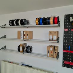 1s 3D FREUNDE ira comm Nees STL file Filament shelf・3D printing design to download