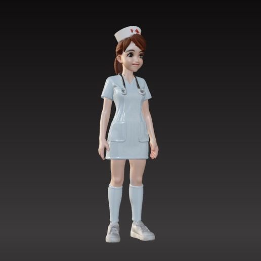nurse 3D model