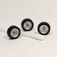 pepper3.jpg Classic wheels - Centra Pepperpot style - wheel set for scale models and diecast