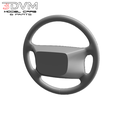 964-2.png Porsche 911 (964) / 968 Steering Wheel in 1/24 scale