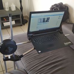 Bed Frame U-Hook for the Laptop Saver drink holder by Defozo, Download  free STL model