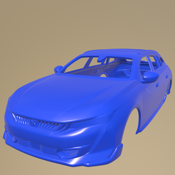 d08_013.png STL file Peugeot 508 SW PSE 2021 PRINTABLE CAR BODY・3D printing design to download