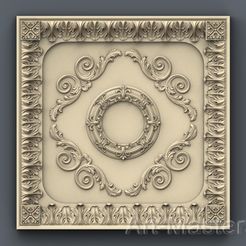 Decor_083.jpg Moulding decoration ceiling wall wall house apartment cnc 3D printing