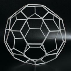 ball.jpg STL file Elastic Hexaball (Spherical polyhedron)・3D print design to download