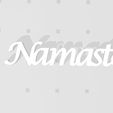 Namaste2.jpg Namaste Phrase, Yoga Art