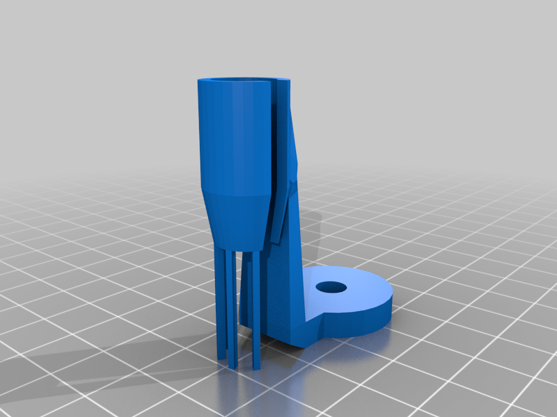 FIMI_palm_2_pro_Ext_mic_holder.png Free STL file FIMI Palm 2 Pro Mic holder and Gimbal Cap・3D printer design to download, mwilmars