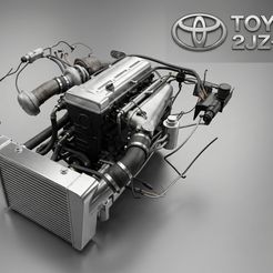 Mejores modelos de impresión 3D 2jz Gte・42 modelos gratis para