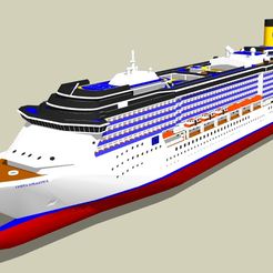 Costa-Atlantica-Cruise-ship.jpg Costa Atlantica cruise ship 1/300 scale