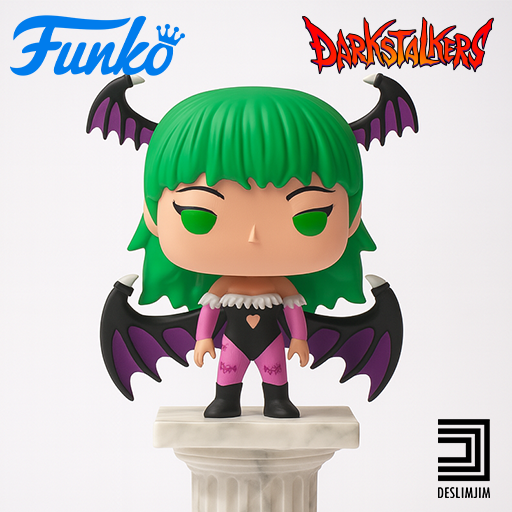 🐱 LILITH DARKSTALKERS CAPCOM FUNKO POP TOYART・ 3D File for 3D