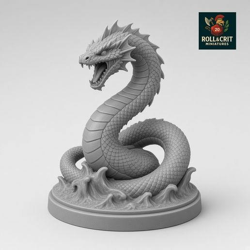 Sea Serpent Miniature