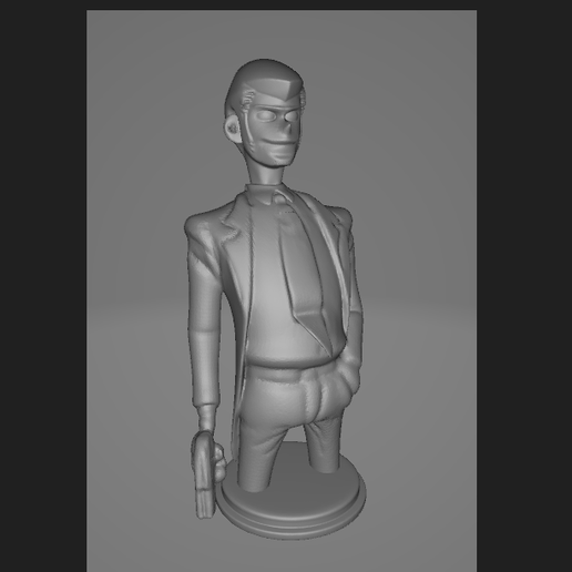 LUPIN BUST 3D model