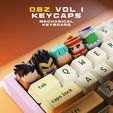 portada01.jpg Dbz Keycaps Vol I - Dragon ball - Mechanical Keyboard