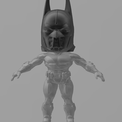 Cabezon Batman.PNG Download STL file Big-headed Batman • 3D printing object, Santiago7