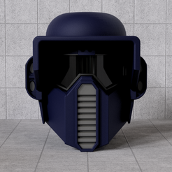 commando-helm-tall-top.png Archivo STL Casco Imperial Storm Commando para figuras personalizadas de sexta escala・Modelo para descargar y imprimir en 3D