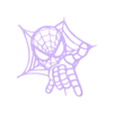 Swanky Habbi-Luulia.stl Spiderman Wall Sculpture 2D