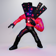 111.png SKIBIDI TOILET TITAN SPEAKERMAN DANCE POSE | 3D FAN ART