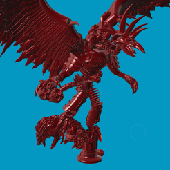 Bildschirmfoto_2020-02-07_um_14.59.49.png Free STL file Demon Prince - Thousand Sons - Tzeentch・3D printing template to download
