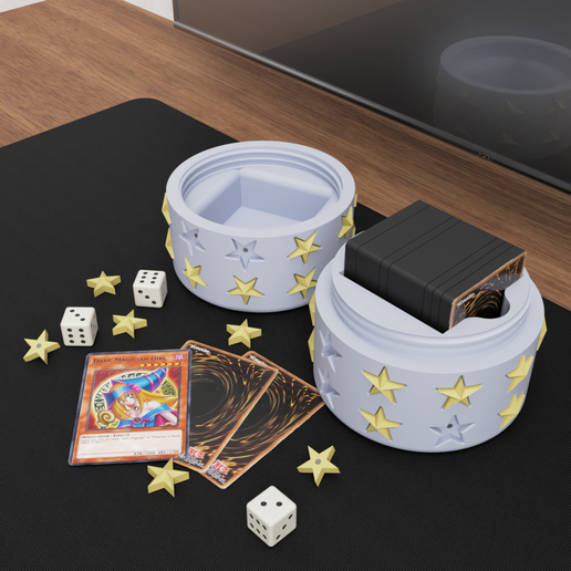 Dueling Gauntlet Deck box - Holds 100 Cards-- MTG, Pokmon, Yu-Gi-Oh!  Deckbox STL File for 3D printingCults