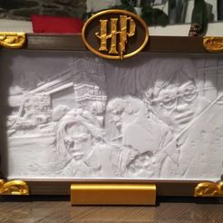 72850843_2544965338906438_2207696933416337408_n.jpg Fichier STL Harry Potter Lithophane lamp・Modèle à télécharger et à imprimer en 3D