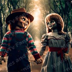 watermarc-chucky-and-annabelle.jpg Chucky and Annabelle Lith Lamp + HD Image