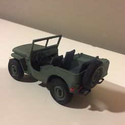 IMG_4193.JPG Descargar archivo STL Jeep 1941 - Assembly Kit • Diseño para la impresora 3D, SiScaleModels