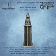aa Volander’s Campanile TOURNEYS “ | THROUGH Bell Tower with frper Imagin3Designs g 9 Playable Interior ah ii Im www.myminifactory.com/users/Imagin3Designs ~,. www.facebook.com/imagin3designs r www.instagram.com/imagin3designs/ www.patreon.com/imagin3designs te, Volander's Campanile - Bell Tower with Playable Interior