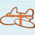 Dazzling Snaget-Densor.png AIRCRAFT COOKIE CUTTER AIRPLANE