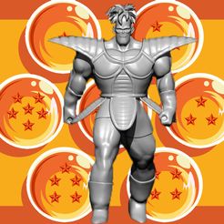 ghgh.jpg Fichier 3D Recoome - Ginyu Force - Dragonball - split part・Modèle imprimable en 3D à télécharger