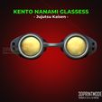 Jujutsu_Kaisen_Nanami-Glassess_3d_print_model_stl_file_02.jpg Kento Nanami Glassess - Jujutsu Kaisen Cosplay Halloween Mask - Premium STL Files