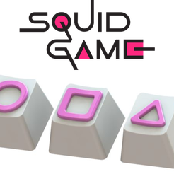 keycap_squidgame_.png Fichier STL gratuit SquidGame Keycap / gratuit・Objet à télécharger et à imprimer en 3D