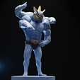machamps-render-marmo-5_3_4-VIEW.png Pokemón Machamp 3DPRINT