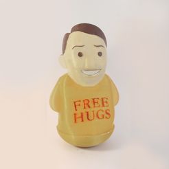 FREE-HUG.jpg Fichier STL Câlins gratuits・Design imprimable en 3D à télécharger