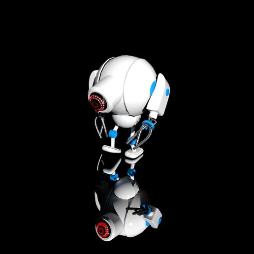 45.jpeg sci-fi Baby Robot