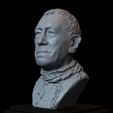 03.jpg Three Eyed Raven (Max Von Sydow) Game of Thrones character, 3d Printable Model, Bust, Portrait, Sculpture, 153mm tall, downloadable STL file
