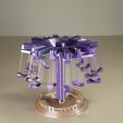 c20220213_204645.jpg STL file Swing Carousel print-in-place・3D printing model to download