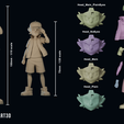 Parts.png Ash - Satoshi and Pikachu - Pokemon Journeys Figure