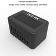 Variations-3.png Enclosure for DCC-EX Arduino Command Station - Customisable