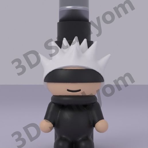 Clipper Lighter Sleeve – Blindfolded Sorcerer · Clipper Çakmak Kılıfı