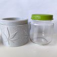 8888.jpg Cannabis Containment small baby glass jar